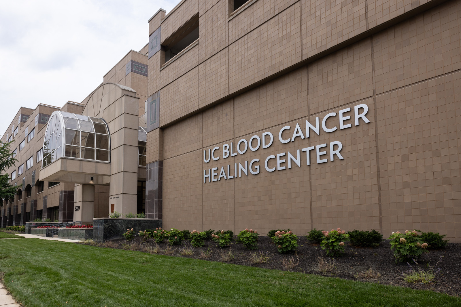 UC Blood Cancer Healing Center building