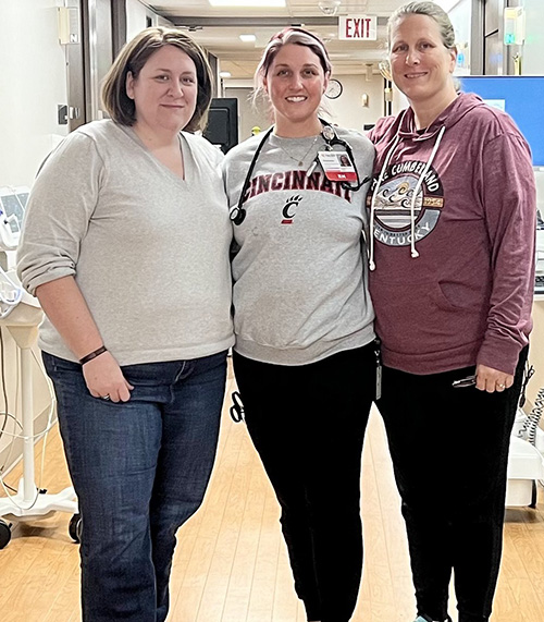 Kara Sanders, Stephanie Neff, Kristin Moser