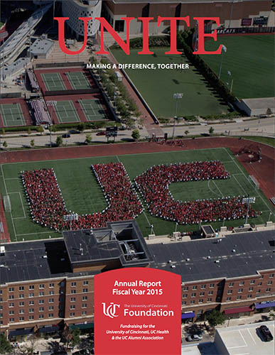 University of Cincinnati Foundation Fiscal Year 2015 Annual Report