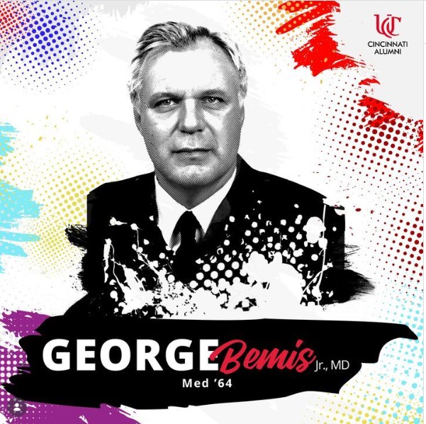 George Bemis image from UC Alumni mural.
