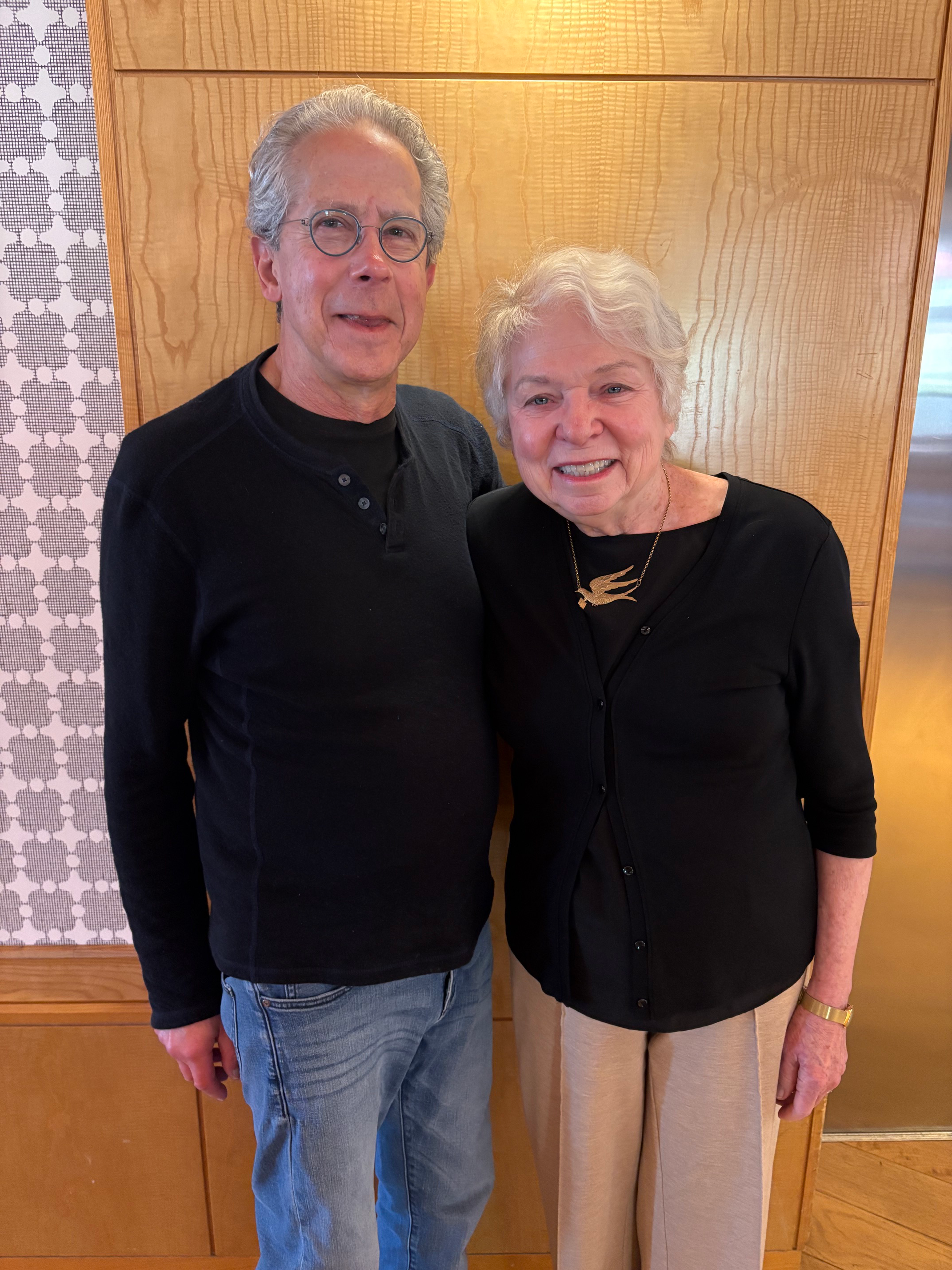 Phil Berne and Susan Carlson.