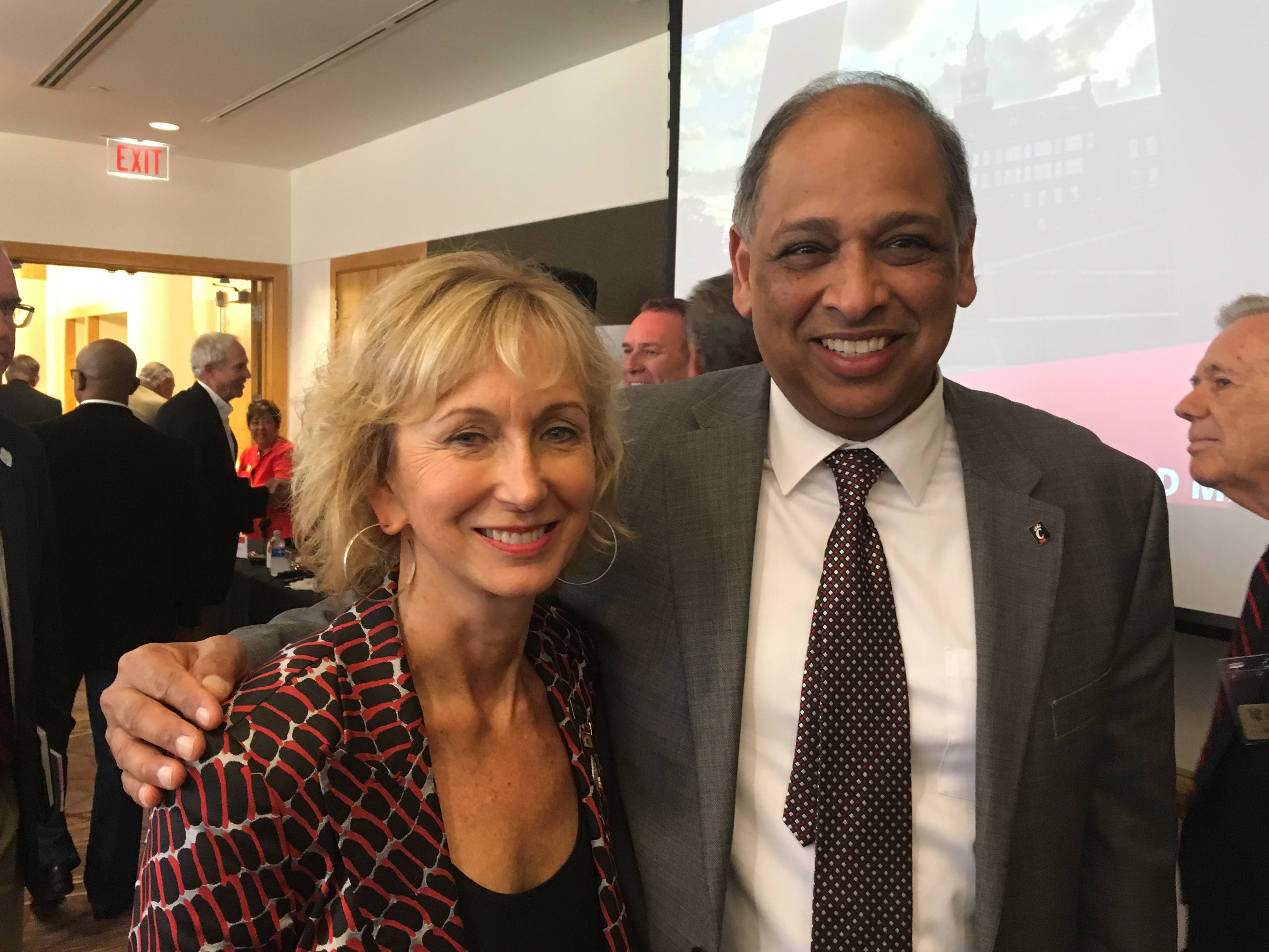 Valerie Newell and Neville Pinto