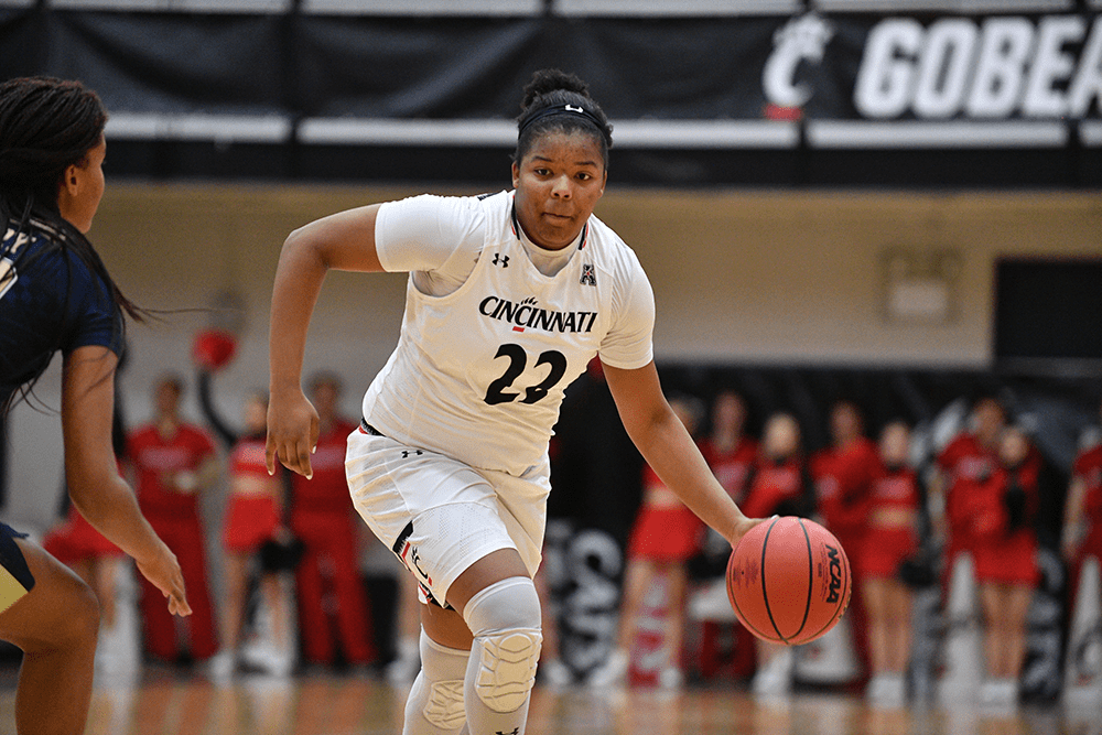 member of UC Women's Basketball team